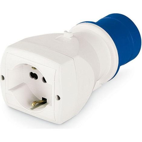 Adattatore Semplice Ip20 16A 2P+T 250V 6H 1 P40