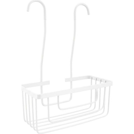 Soporte de ducha de acero inoxidable para termostato - blanco - Tendance (1/3)