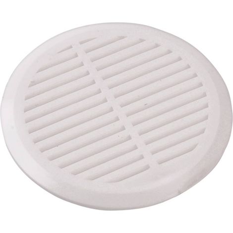 Wallair N35838 Griglie di ventilazione plastica bianca 50 mm