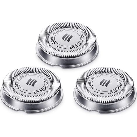 SH30 Replacement Head Compatible with 1000 2000 3000 Series Electric Shavers Not Original 3 Pieces (1/5)