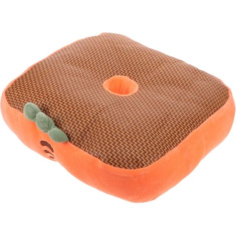 Cojín elevador con forma de zanahoria: cómodo para sillas de oficina y de coche. Soporte ergonómico y antideformación para el trabajo y los juegos. (1/5)