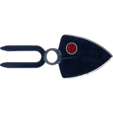 Zappa Per Giardino Forgiata Cuore/Corna 28 Cm