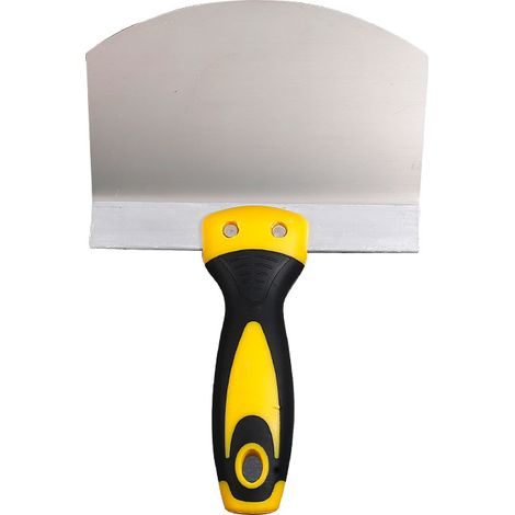Cuchillo para estuco de cubo de 17 cm - Raspador de cubo - Espátula para estuco - Mango bimaterial