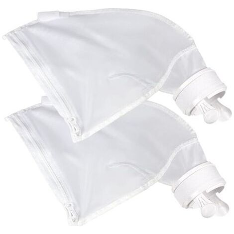 Pool Cleaner Bag, Replacement Zippered Nylon Pouch for Polaris 280 and 480 Pool Cleaner Parts (2 Pack). (1/4)