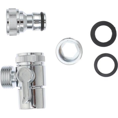 Adaptateur de Robinet en Cuivre pour Machine à Laver, Inverseur (1/5)