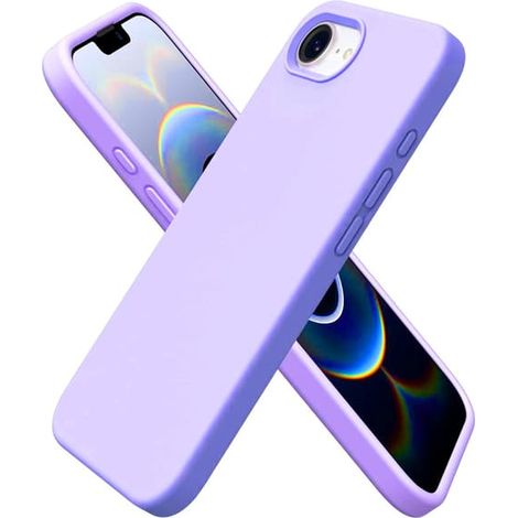 iPhone 16E Skal avec Microfibre & Anti-Halk Lila (1/5)