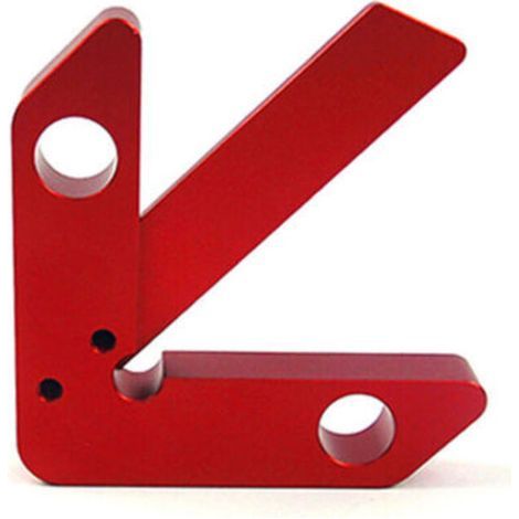 Outil de mesure pour menuiserie – Gabarit centrage et règle d’angle avec angles précis de 45° et 90° (1/5)
