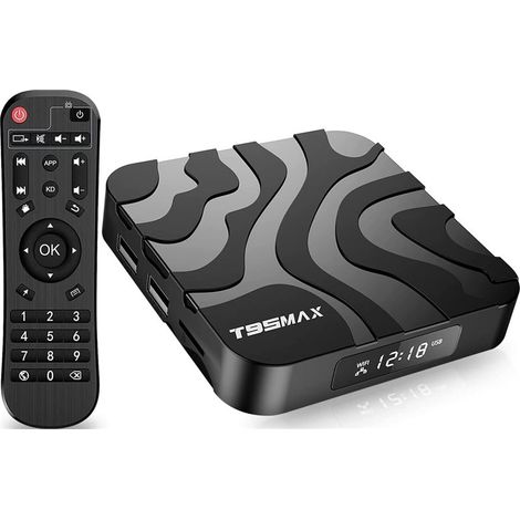 T95 Max H618 4GB/64GB Dual Wifi Bluetooth Android 12 - Android TV (1/3)