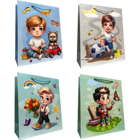 Kindergeschenktüte L Jungenmischung