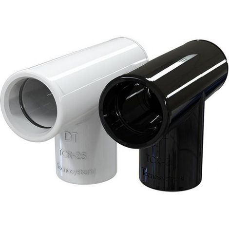 Derivazione a t tcr-21 bianco tecnosystemi 11126312