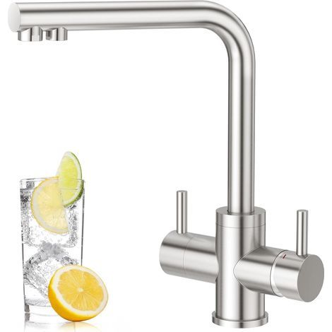 Rubinetto da cucina a 4 vie, rubinetto per acqua frizzante (1/4)