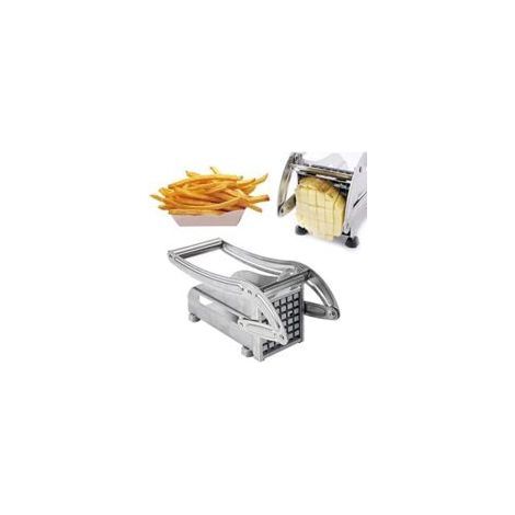 Coupe-pommes de terre manuel en acier inoxydable, coupe-frites, machine à chips (1/5)