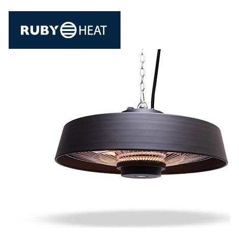 riscaldatore infrarossi a sospensione ruby modello patio rtl-200 ap (1/4)
