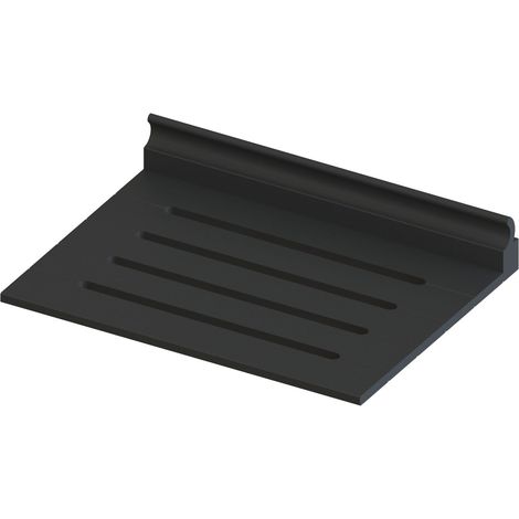 L&S Seifenhalter Wand passend zu Wandleuchte Sign, Seifenschale 150mm, Aluminium schwarz (1/4)