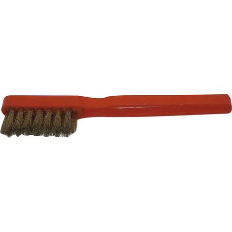 Spazzola per la pulizia delle candele OSBORN con 3 file di ottone ondulato, filamento Ø 0,15 mm