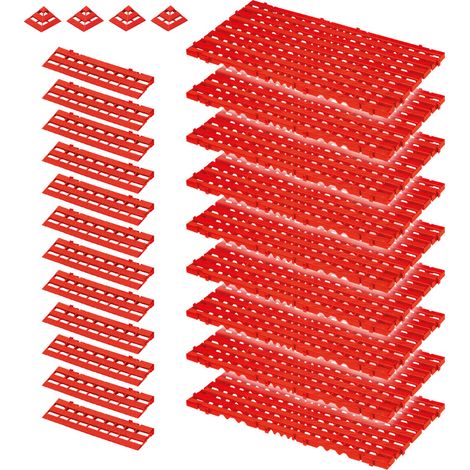 BRB Lot de 25 tubes de 3,4 m² en plastique PE-HD de qualité alimentaire (1/3)