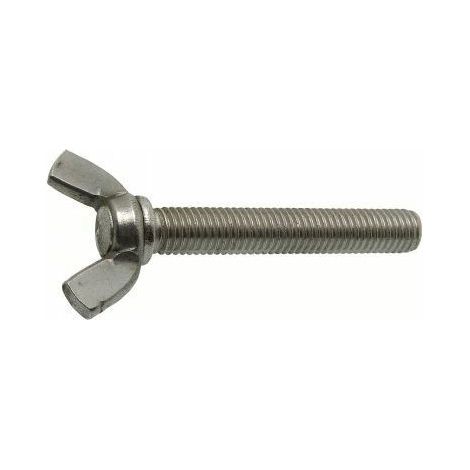 Vis à oreilles inox - Longueur: 30 - Qualite Inox: A4 - Diamètre: 10