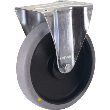 VARIOfit Bockrolle 200 x 40 mm grau elektrisch leitfähig (1/3)