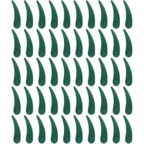 Packung mit 50 Ersatzklingen aus Kunststoff für Bosch Durablade Art 23-18 LI und Art 26-18 LI Rasentrimmer (1/5)