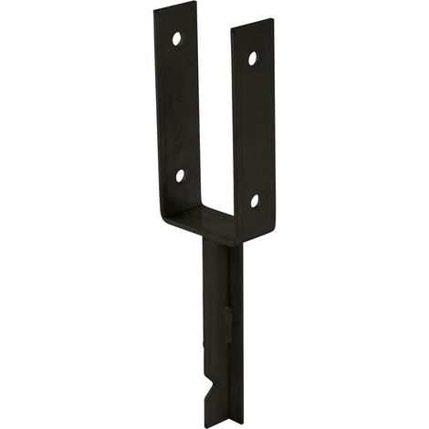 Plus U-Pfostenfuss zum Einbetonieren 9x9 cm Pfosten Länge 40 cm Einschlagbodenhülsen