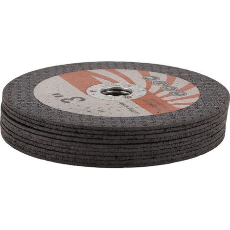 10 PièCes 75Mm Mini Disque de Coupe Circulaire RéSine Meule pour 10Mm AléSage Meuleuse D'Angle Bois Carrelage Outil ÉLectrique (1/4)