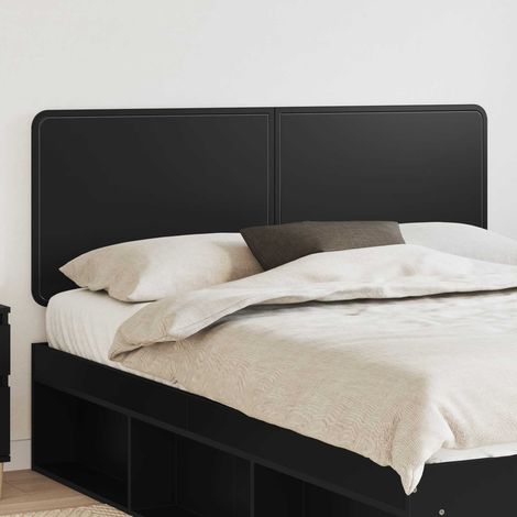 Tête de lit-Panneau de lit Chêne noir 150 cm Bois d'ingénierie 434157 (1/5)