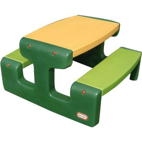 Little-tikes Table de pique-nique verte pour enfants (1/4)