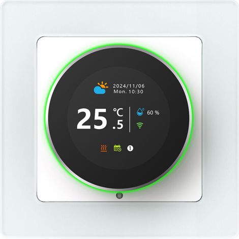 Smart Wall Boiler Thermostat with 3A WiFi Button, Remote Timer App, Programmable Smart Switch (1/4)