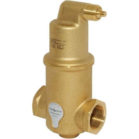 SpiroVent Mikroluftblasenabscheider Luftabscheider Typ L DN 25 1'' IG Messingausführung AA100