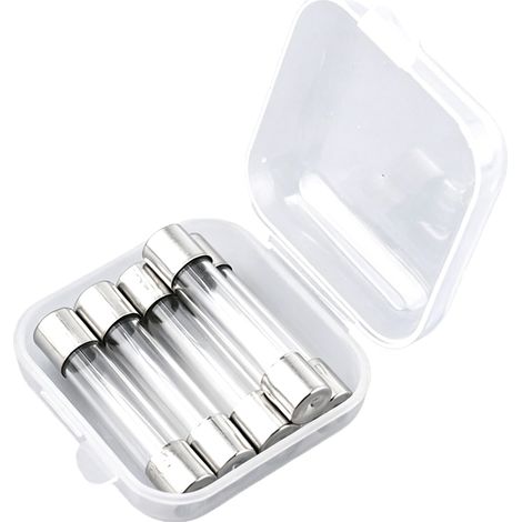 25pcs fusible en verre à fusion rapide 6 30mm 250V 10A kit de combinaison de fusibles de tube rapide (1/5)