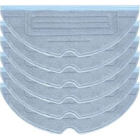 6pcs Serpillière pour Roborock S7 Pro Ultra S7 MaxV Ultra S7 Plus S7 Max Pièces de Rechange Accessoires pour Roborock S7 T7s T7s Plus Robot Aspirateur (1/5)
