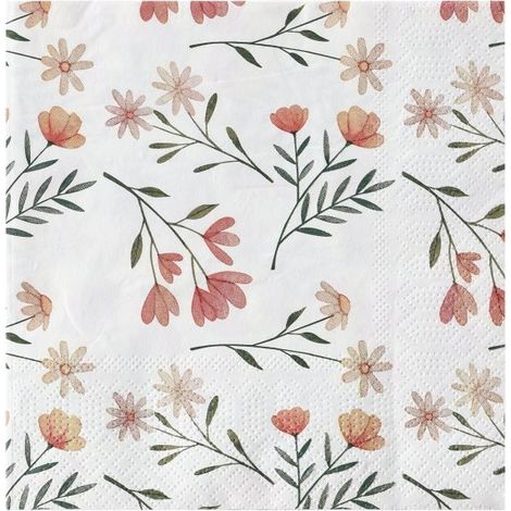 Eglo Servietten Blümchen Mahuli bunt 16,5 x 16,5 cm - 20er Pack Servietten