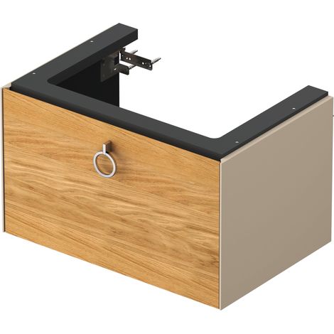 Duravit White Tulip, meuble sous-lavabo suspendu, largeur 684 x (1/3)