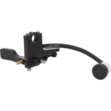 Yctze Pompe à Cylindre de Frein à Pouce de Moto Universelle Noire en Aluminium Oy pour la Modification du Tch, Parfaite pour la Mise à Niveau de la Pompe/cylindre à Levier et à Poignée. (1/5)