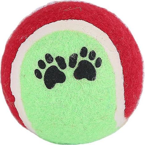 balle Tennis Pour Chien2 Balles De Tennis,couleur Alatoirediamtre 6,5 Cm (1/3)