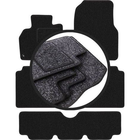 Tapis Voiture - Polypropylène - Pour Renault Espace IV 7 Places (2002-2012) - Lot de 5 (1/5)