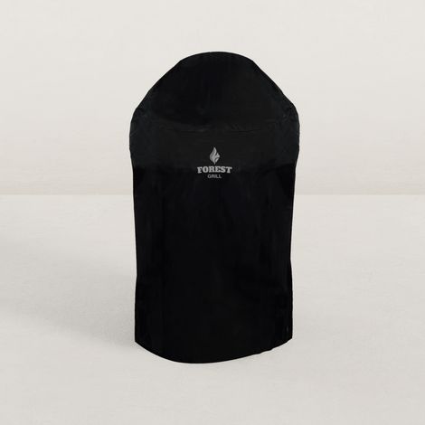 Housse de protection ronde pour kamado – Tissu PVC imperméable 600D – Ajustée pour chariot Forest-Grill – Protection extérieure efficace