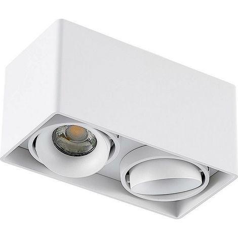 [NEUWERTIG] B-Ware Arcchio Kubika Downlight Deckenlampe Deckenlampe Strahler Gu10 2 Flammig Weiß