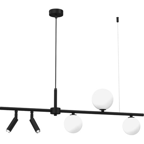 HÄNGELAMPE SIRIO 5 G9 SCHWARZ MILAGRO MLP8408