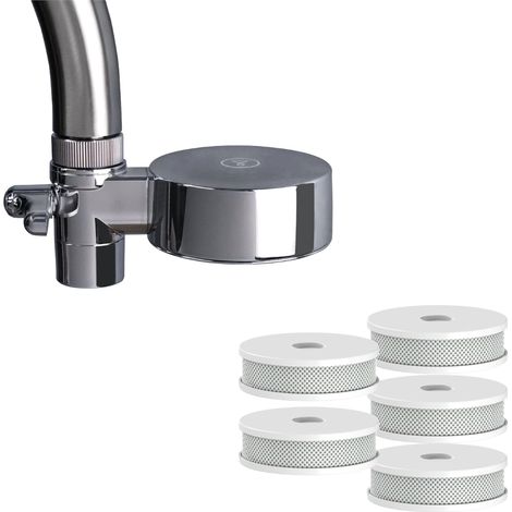 Tappwater EcoPro Compact Filtro Grifo compacto con filtración avanzada 5 etapas I Cromado Pack anual