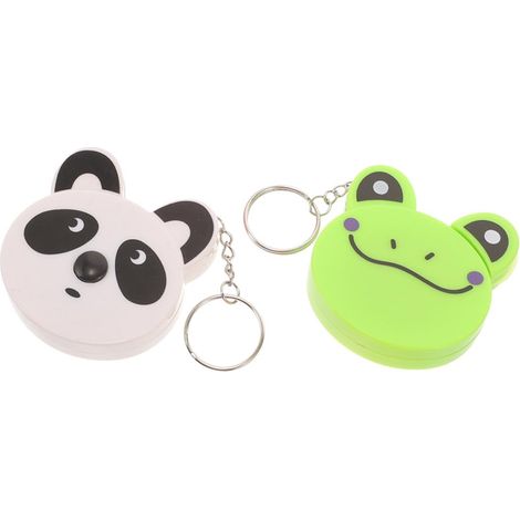 2 mini mètres ruban, ABS, rétractable, pour maison et poche (1/5)
