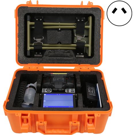 Soudeuse de fibres optiques haute précision FS-60C, équipement industriel, connectique AU, alimentation AC100-240V, kit de fusion professionnel (1/5)