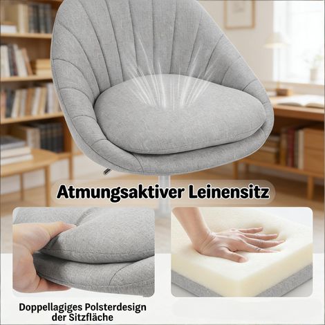 Chaise bureau design moderne, siège maquillage, fauteuil de salon (réservé aux chaises professionnelles)