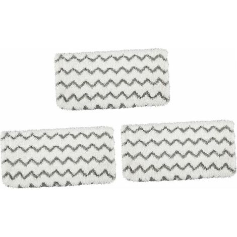Tissu lavable - Pour balai vapeur Shark S1000A/C, balai de rechange M11/D01, ensemble de chiffons carrés de nettoyage - 3 pièces (1/5)