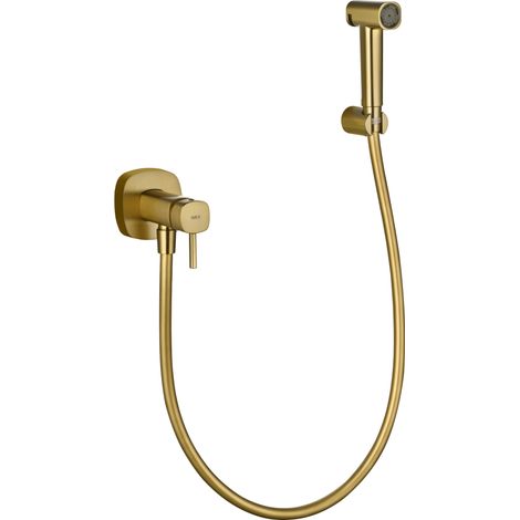 Miscelatore bidet incasso Toscana finitura oro spazzolato [ IMEX® ]