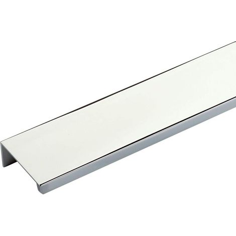 Griffleiste BLANKETT Jane 680 x 17,8 x 40 mm Aluminium Chrom poliert