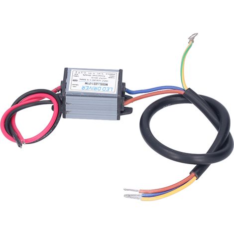 LED-Treiber DC 3–12 V 300 mA Konstantspannungs-Lampentransformator-Netzteil-Treiber AC 95–265 V (1/5)