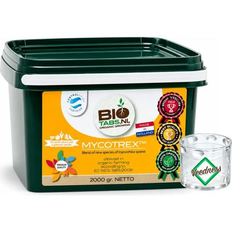 BioTabs Mycotrex 2 Kg – Mykorrhiza Pilze Bodenverbesserer (1/5)