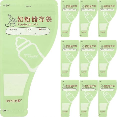 Lot de 30 sacs de congélation pour lait maternel, à usage unique, pour la conservation du lait infantile. (1/5)