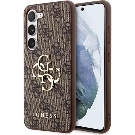 Guess GUHCS23S4GMGBR S23 S911 braun/braun Hartschalenkoffer 4G Big Metal Logo (1/5)